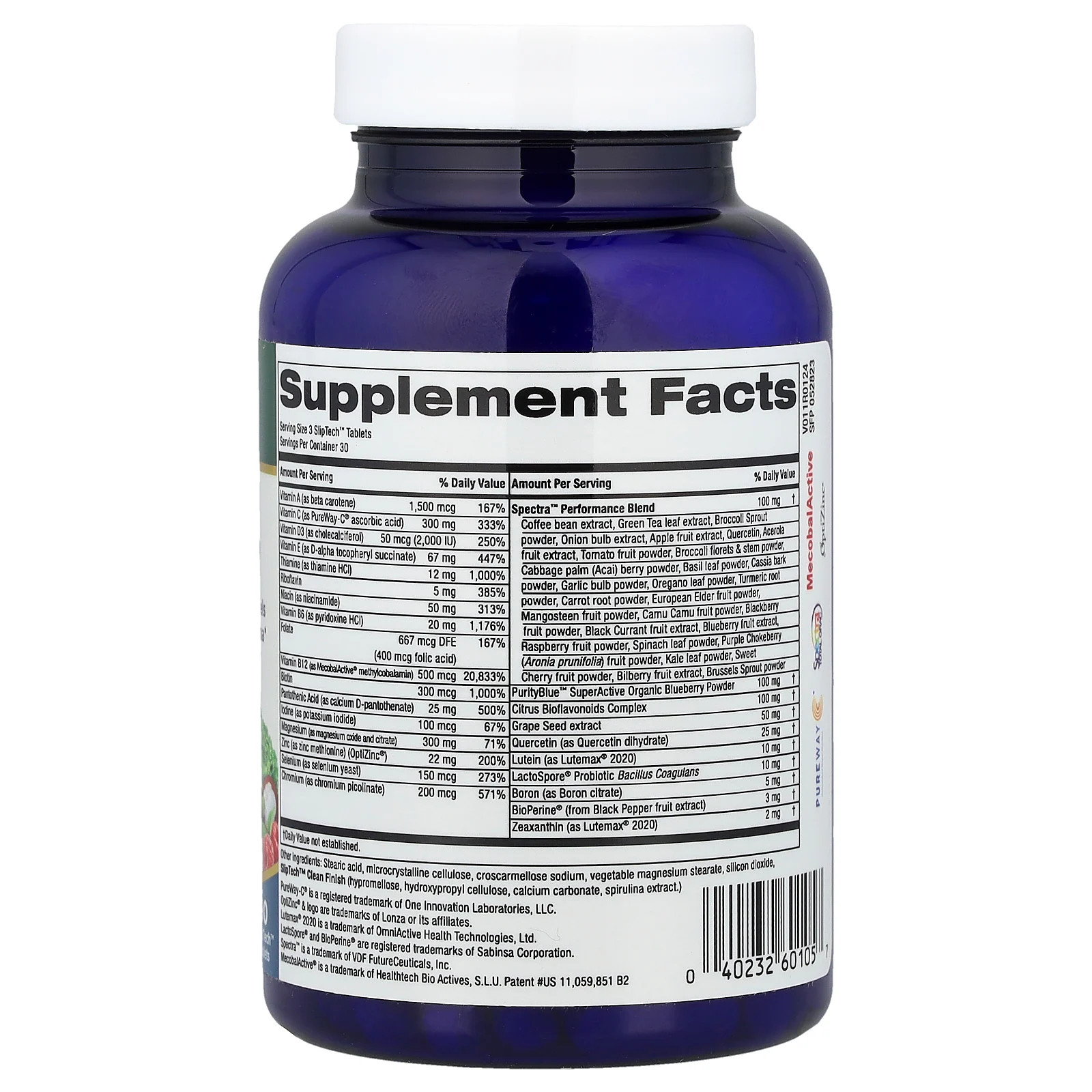Men’s Perfect Multi®, 90 SlipTech™ Tablets