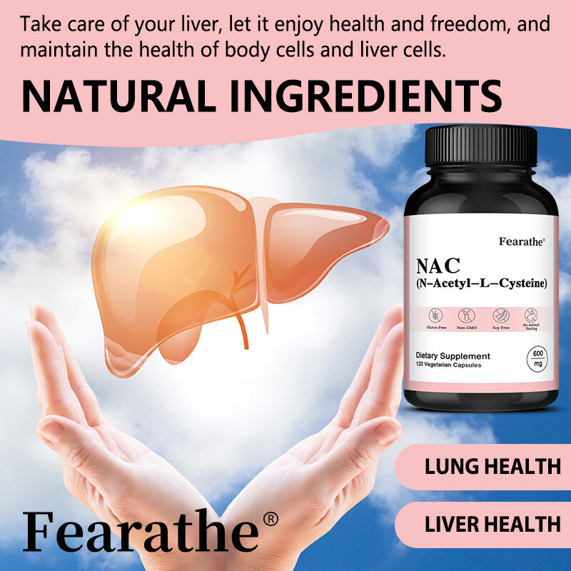NAC (N-Acetyl-L-Cysteine) Supplements – Balances Lung And Liver Health