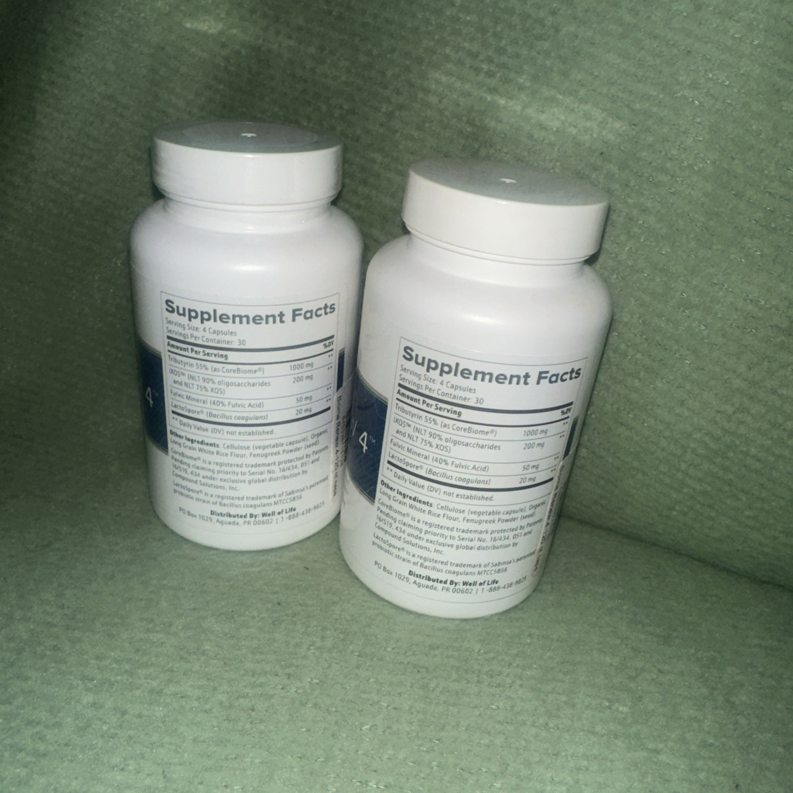 Well of Life Biome Renew4 and Restore Non-GMO 120 capsules exp: 05/2026