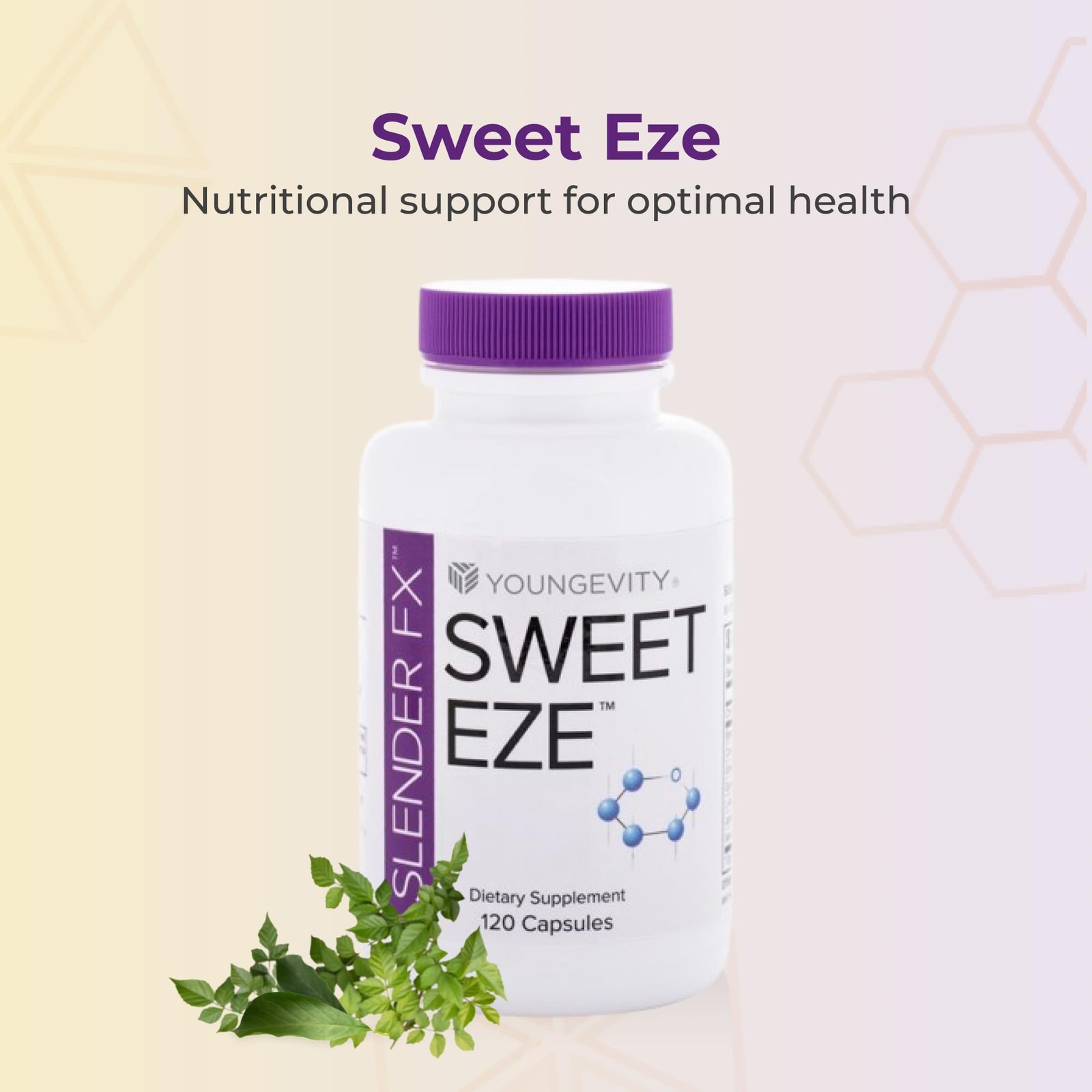 Youngevity Sweet eze 120 Capsules 120 Count (Pack of 1)