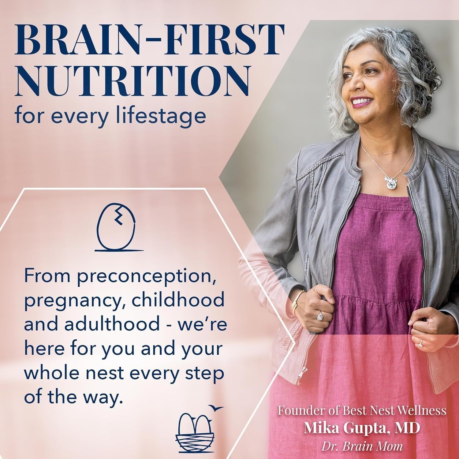 PRENATAL SUPPLEMENT with Methylfolate Strawberry 60ct BEST NEST WELLNESS