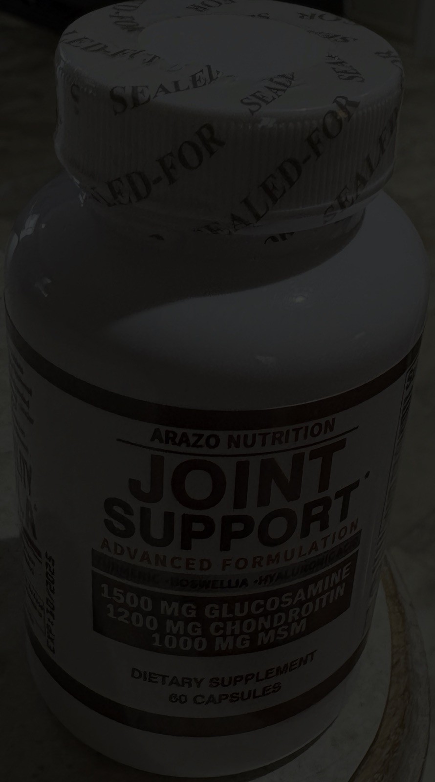 JOINT SUPPORT NUTRITION Formula Advanced 60 Capsules Exp 10/2025