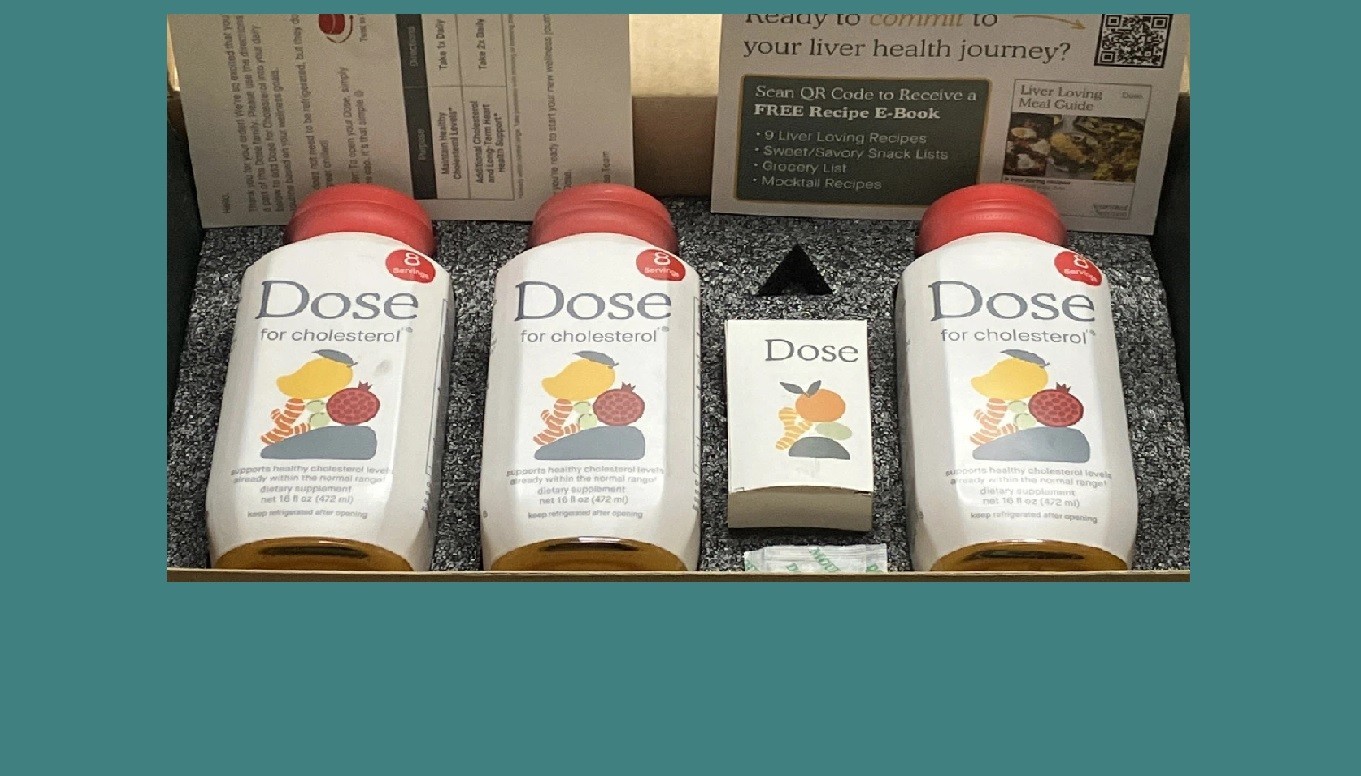 DOSE for Cholesterol Supplements Maintain Healthy Cholesterol BB 04/07/28