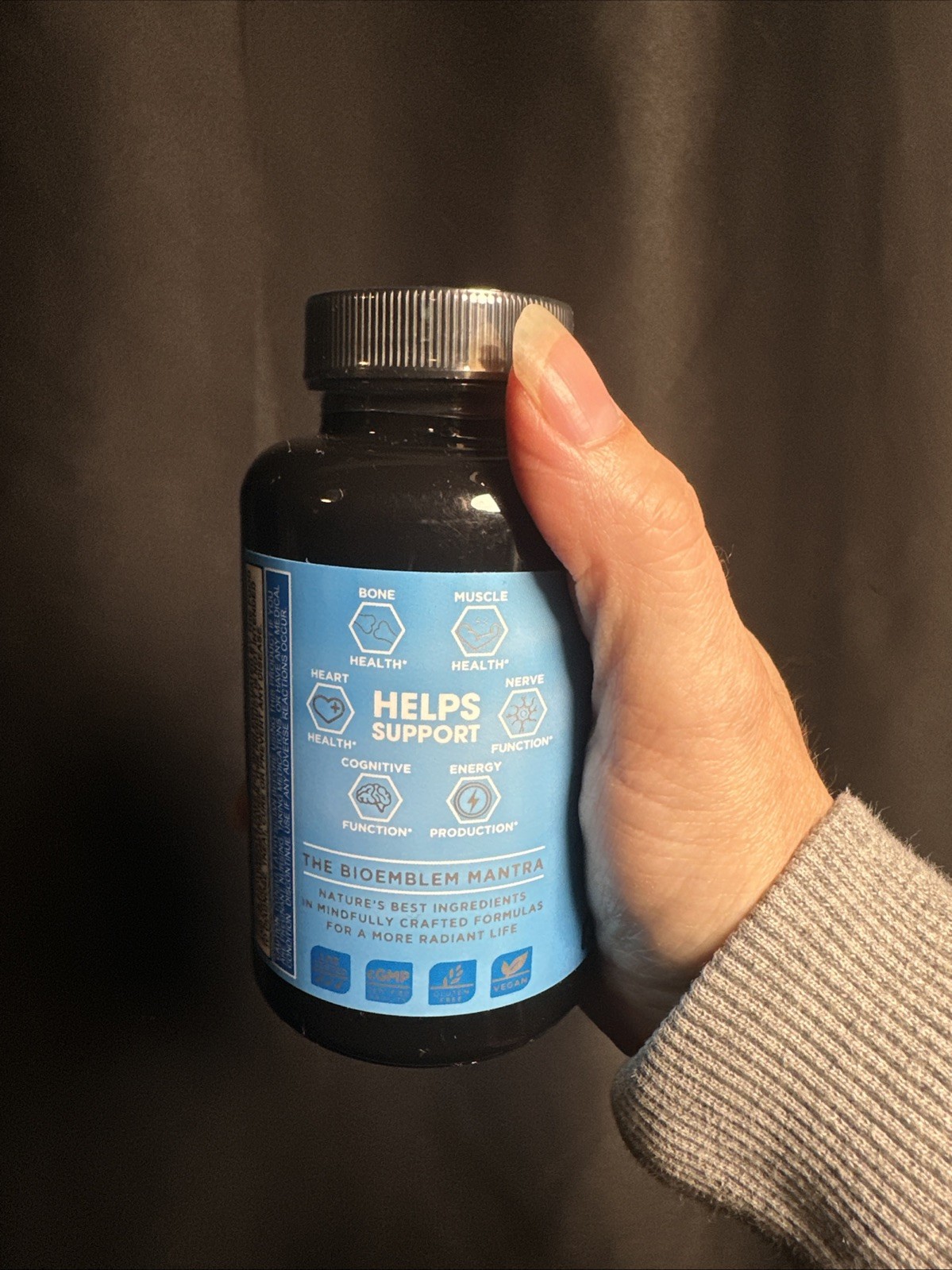 Triple Magnesium Complex | 300mg Magnesium Glycinate, Malate & Citrate Exp 3/27