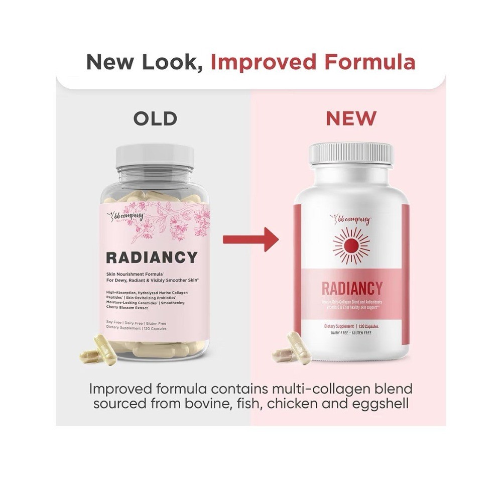 2 Pack Radiancy Vaginal Probiotics Capsules pH Balance Dryness Relief 240 Count