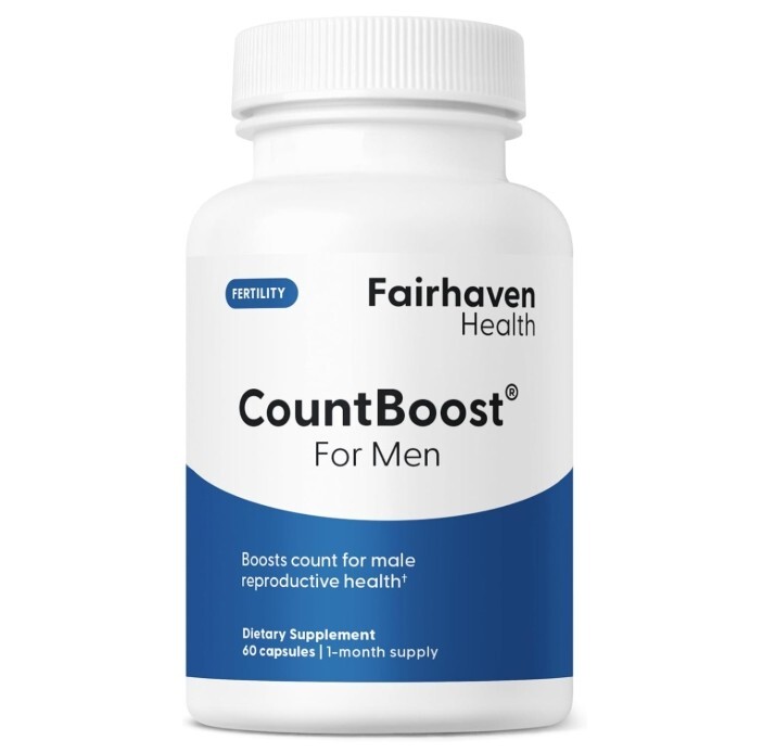 Count Boost for Men, 3 PACK, Support Sperm Count Fertility, 60 caps (180 total)