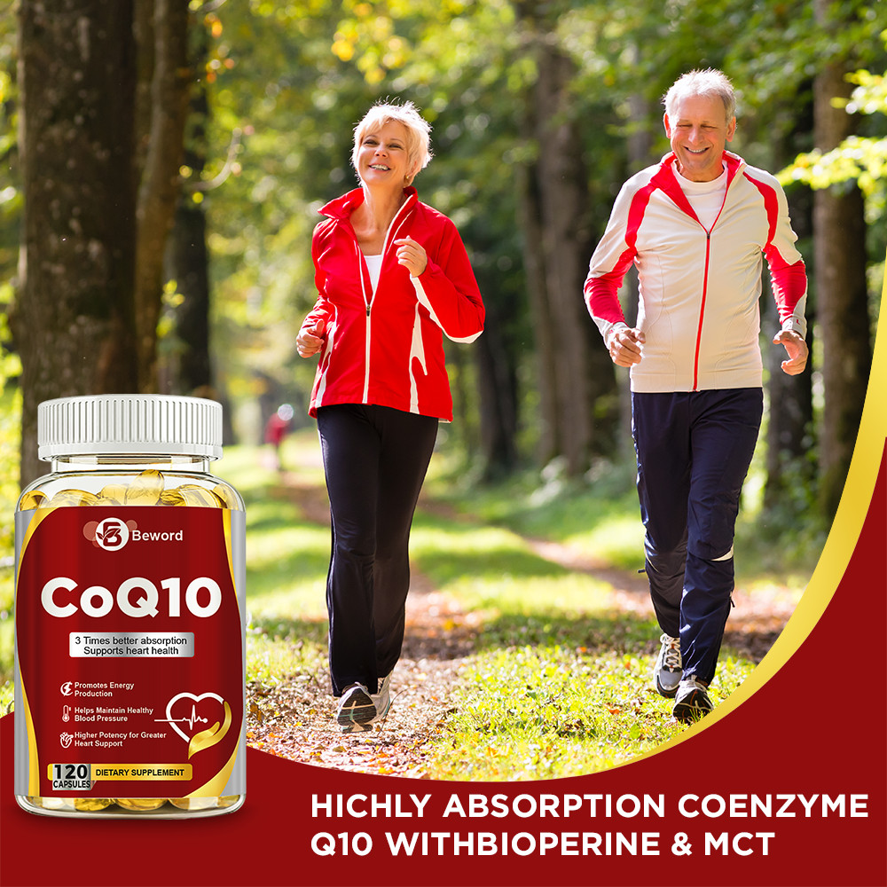 CoQ10 Coenzyme Q10 300mg 120 Capsules Heart Support NON GMO