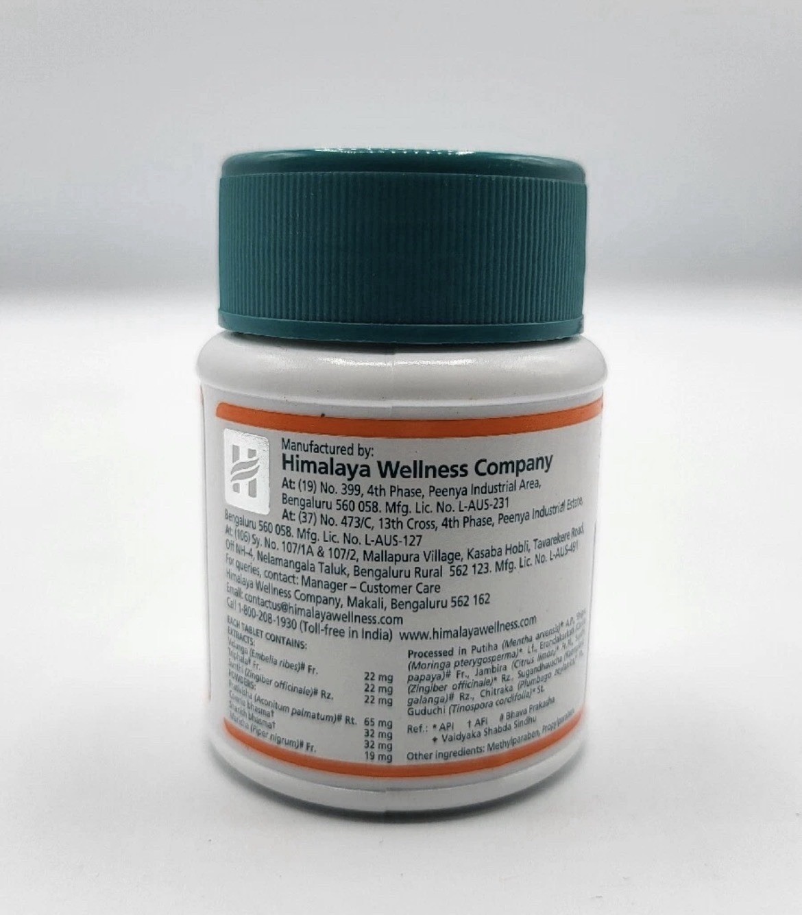 Original Himalaya Liv 60 tablets USA Official Vegetarian Botanical Herbs New