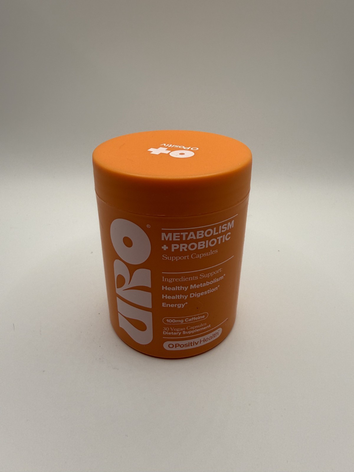 URO Metabolism + Probiotic Support 100mg Caffeine 30 Vegan Capsules – Brand New