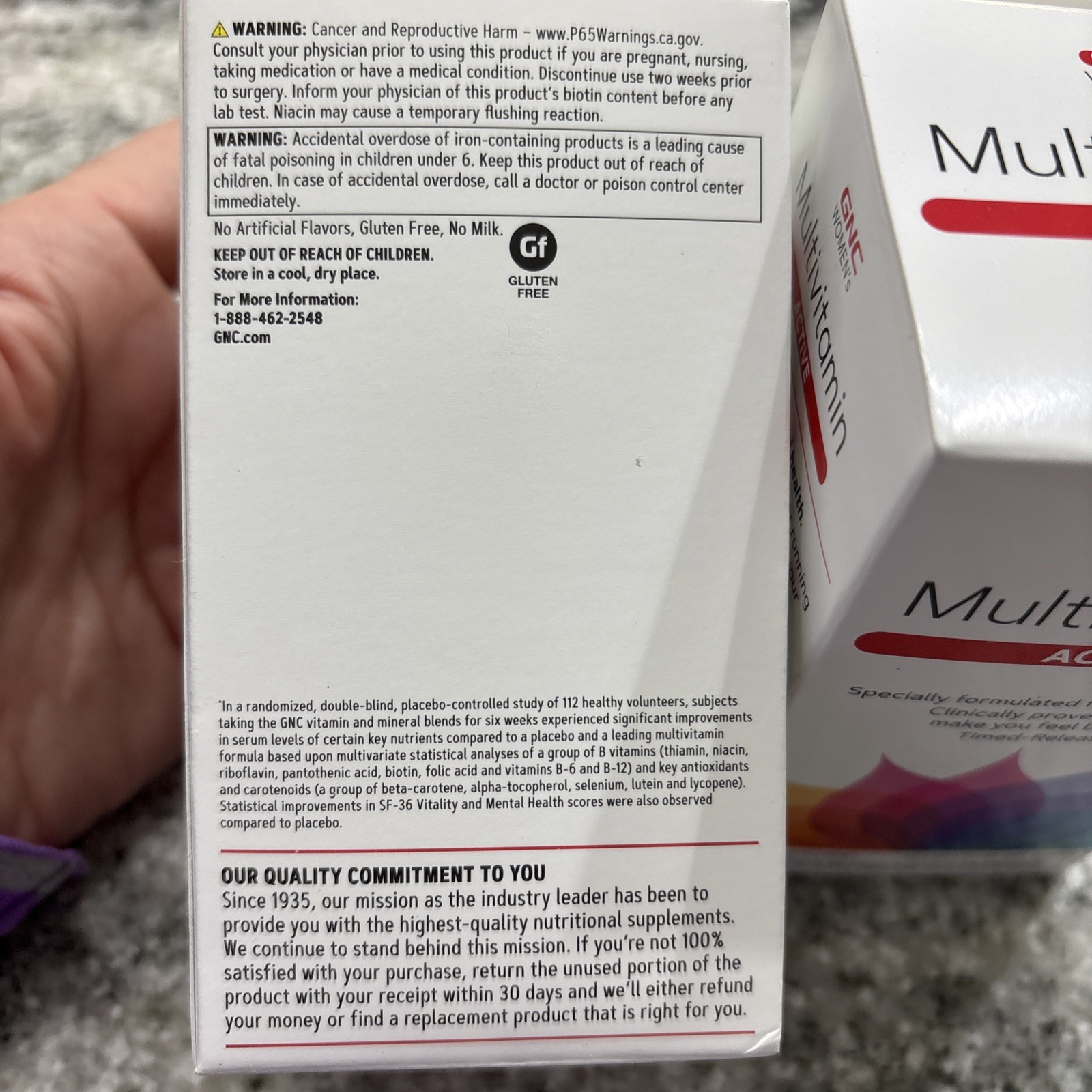 2 New GNC Women’s Multivitamin Active – 90 Caplets Each Box Exp. 10/2025