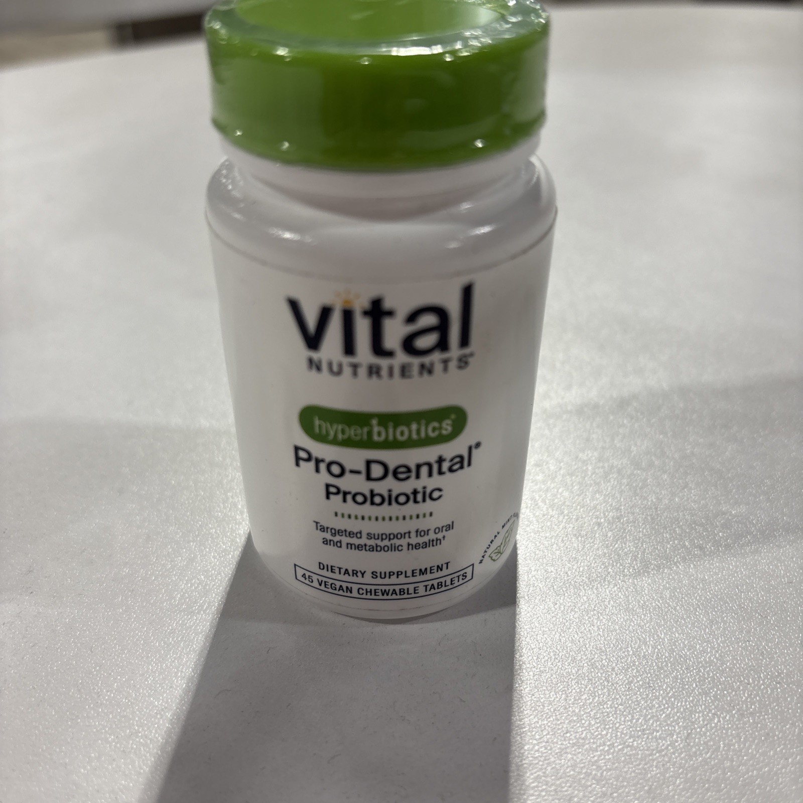 Vital Nutrients Hyperbiotics Pro Dental Probiotic exp 1/28 45 count