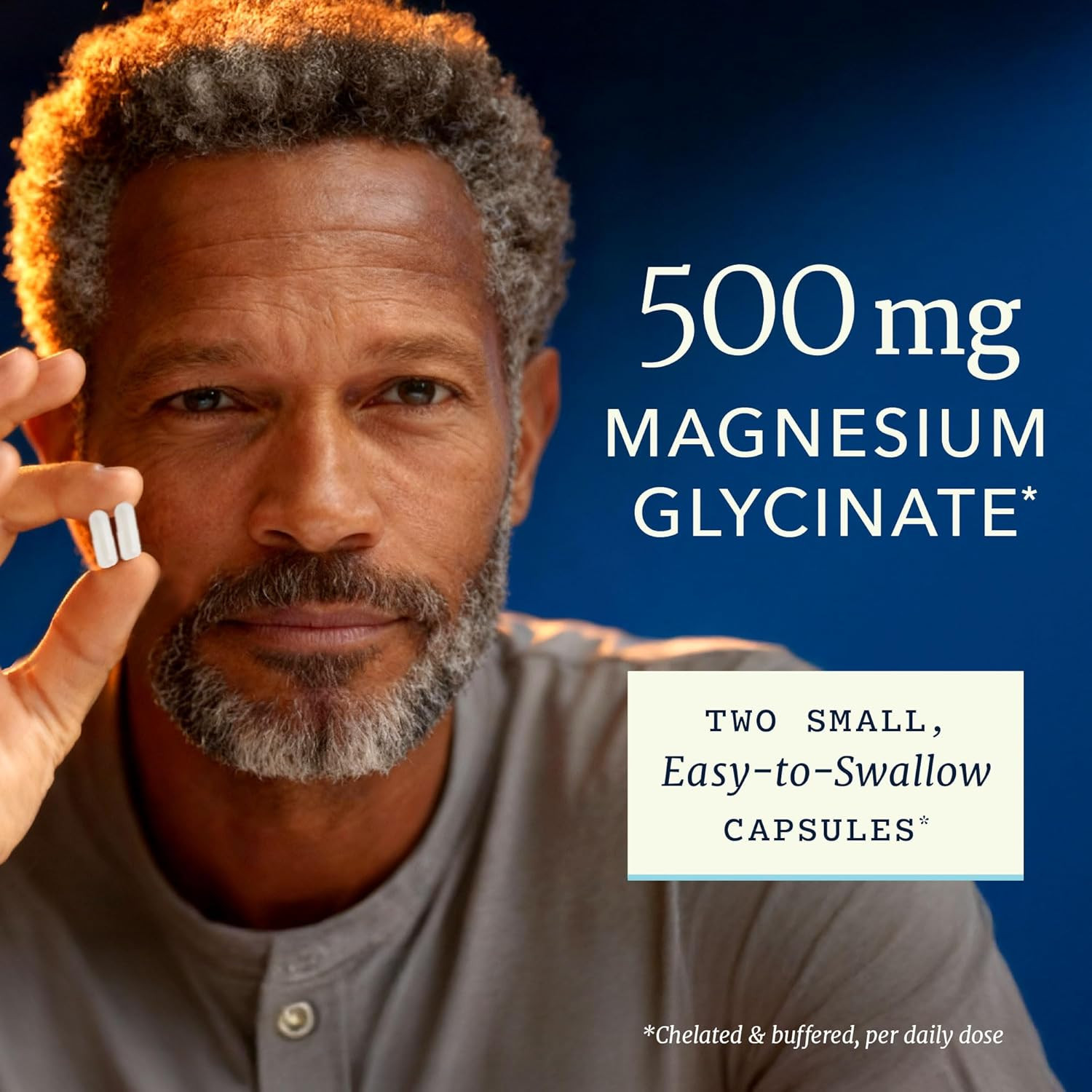 Magnesium Glycinate 500Mg | High Absorption | Sleep, Muscle, Bone, Heart Health