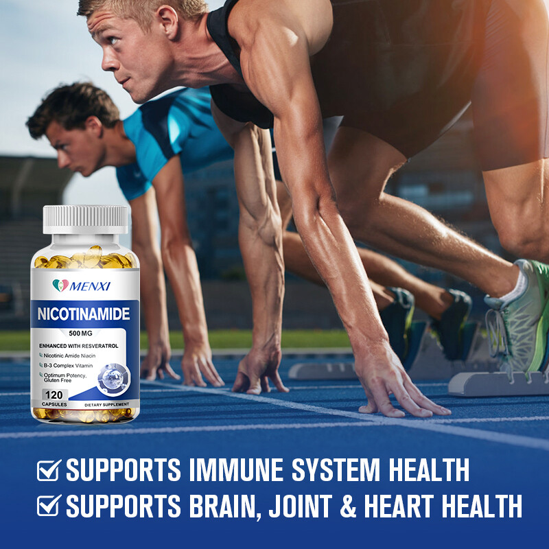 Nicotinamide 500mg Vitamin B3 Supplement – Energy Support Skin Health by MENXI