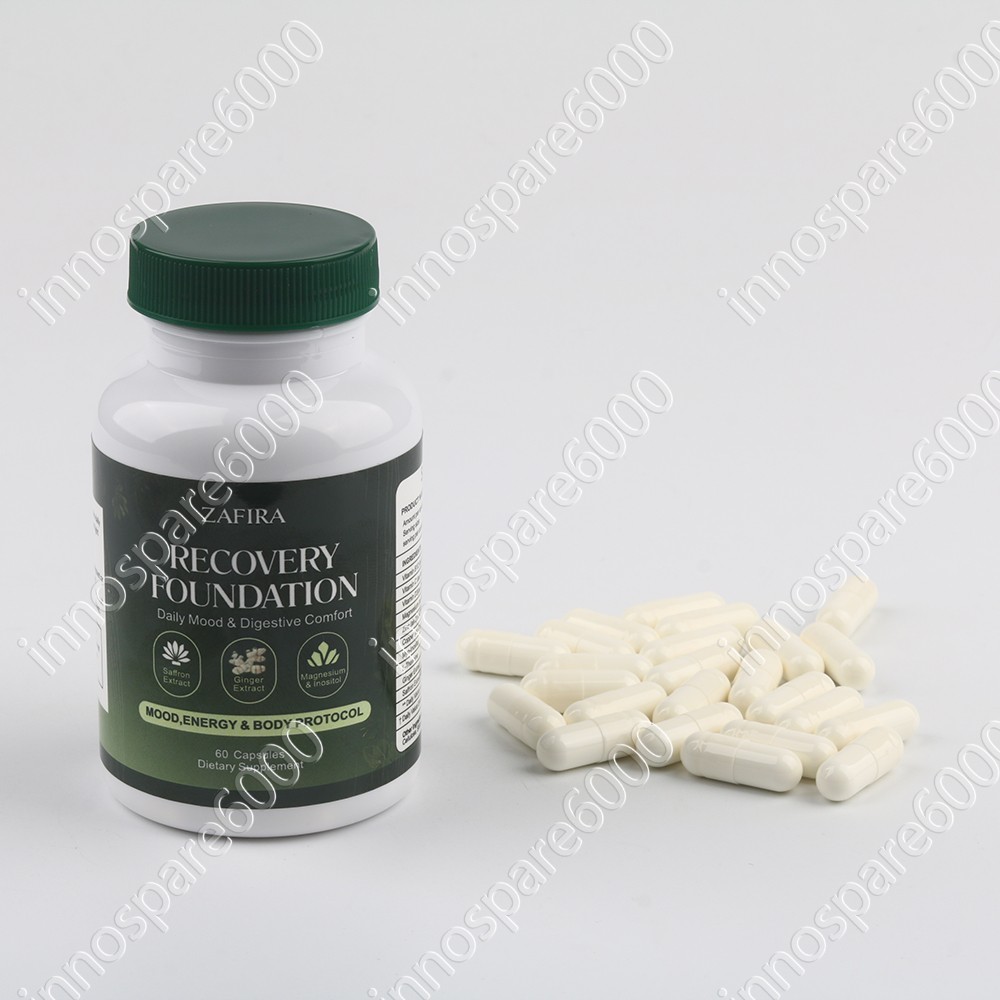 Zafira Recovery Foundation Mood & Digestive Support With Saffron Extrac（2 pack）