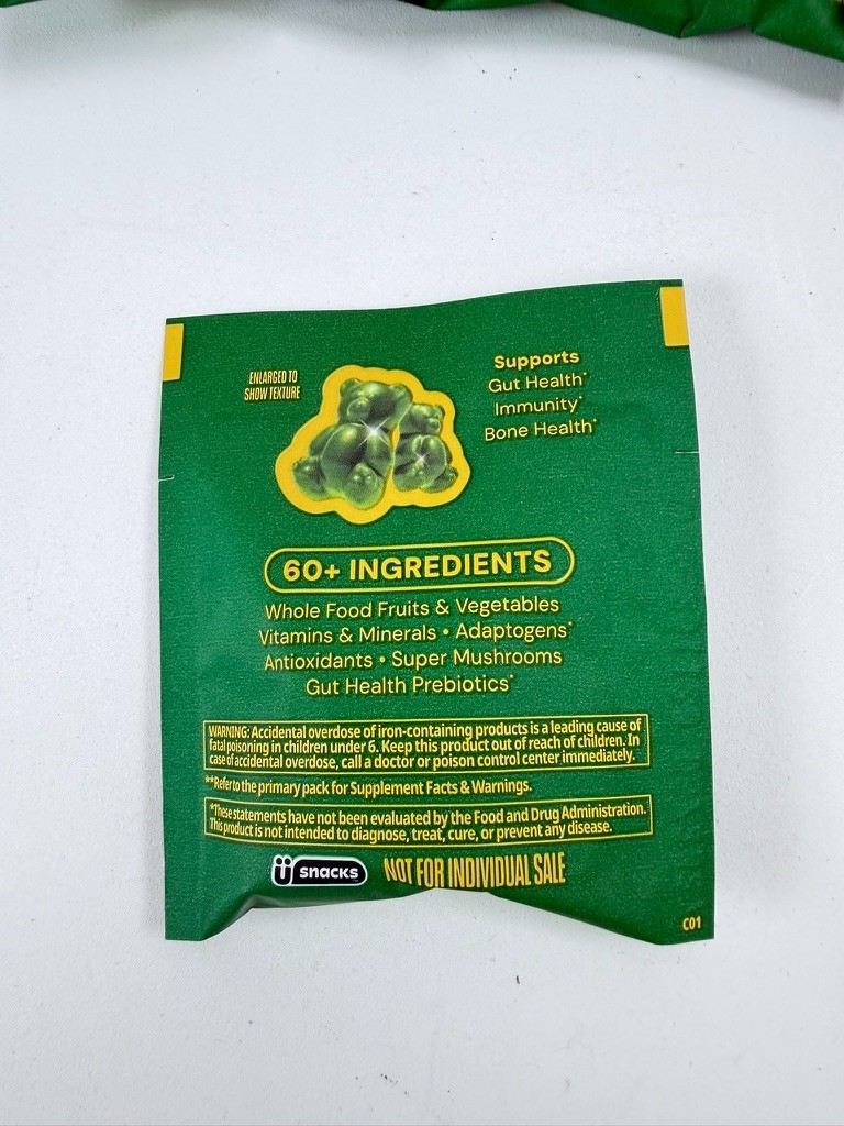 Gruns Superfoods Greens Gummies 35 Daily Packs Best By 05/2027+