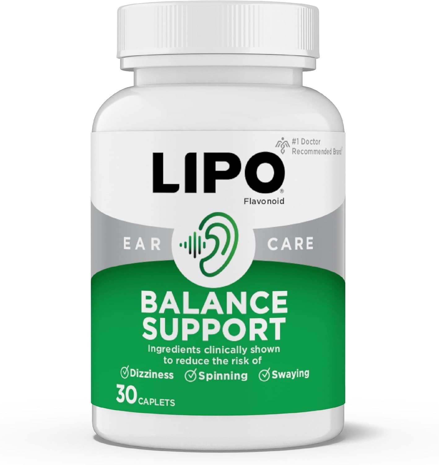 LIPO Balance Support – Daily Inner Ear & Balance Formula