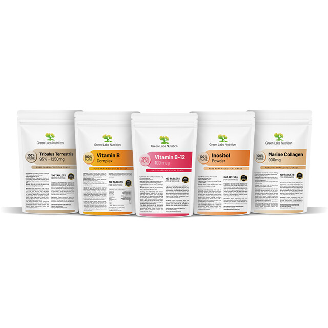 Choline & Inositol 1000 mg Tablets – High Strength, Mood, Memory & Liver Support