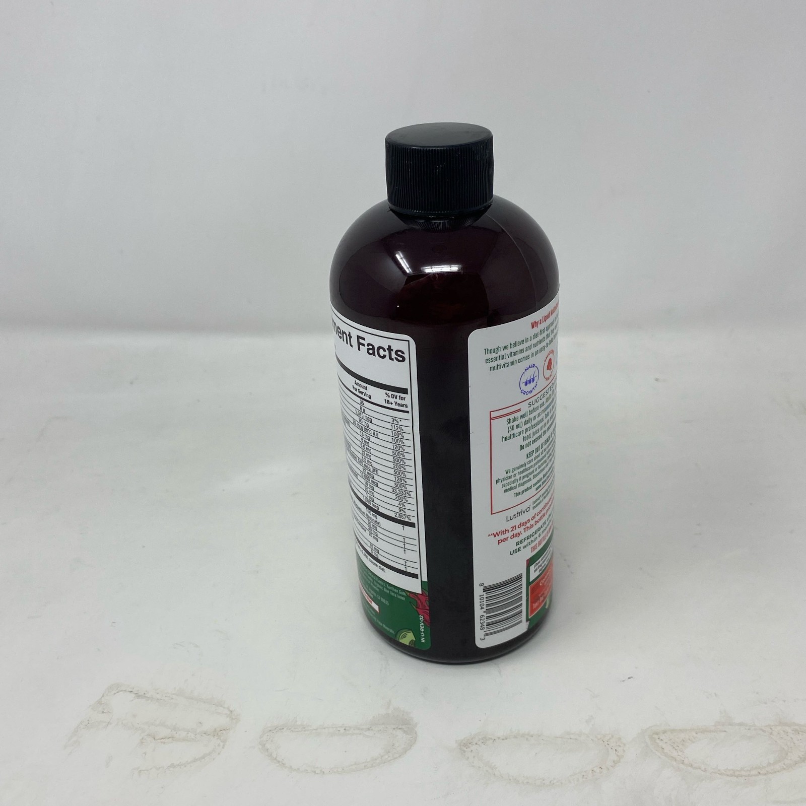 MaryRuth’s Liquid Multivitamin + Hair Growth – Dragon Fruit Melon 15.22oz