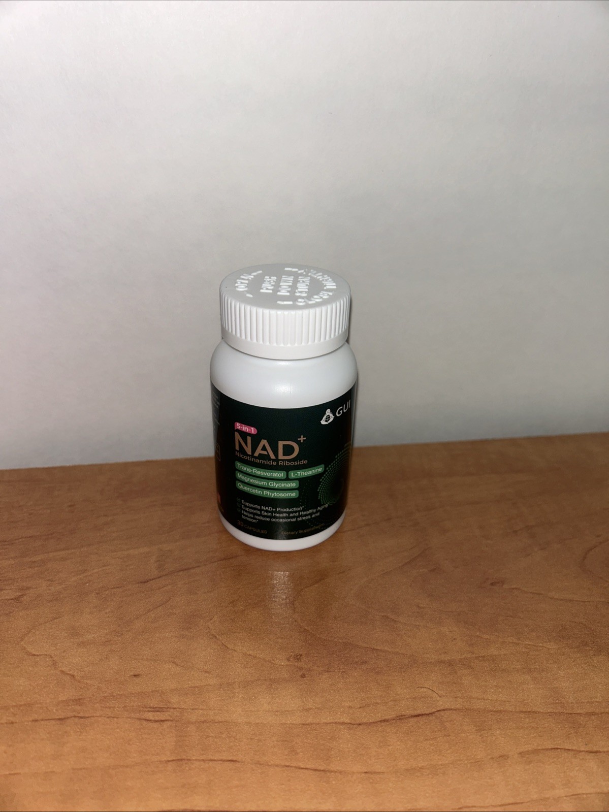 5-in-1 NAD+ Nicotinamide Riboside Energy, Healthy Aging, etc | 30 Capsules