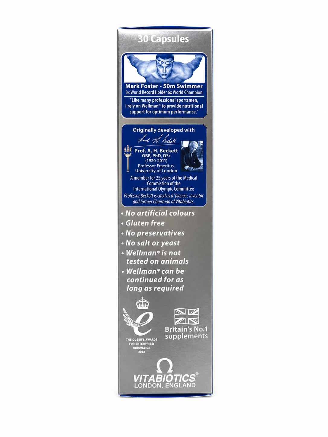 Vitabiotics Wellman Original 30 Capsules