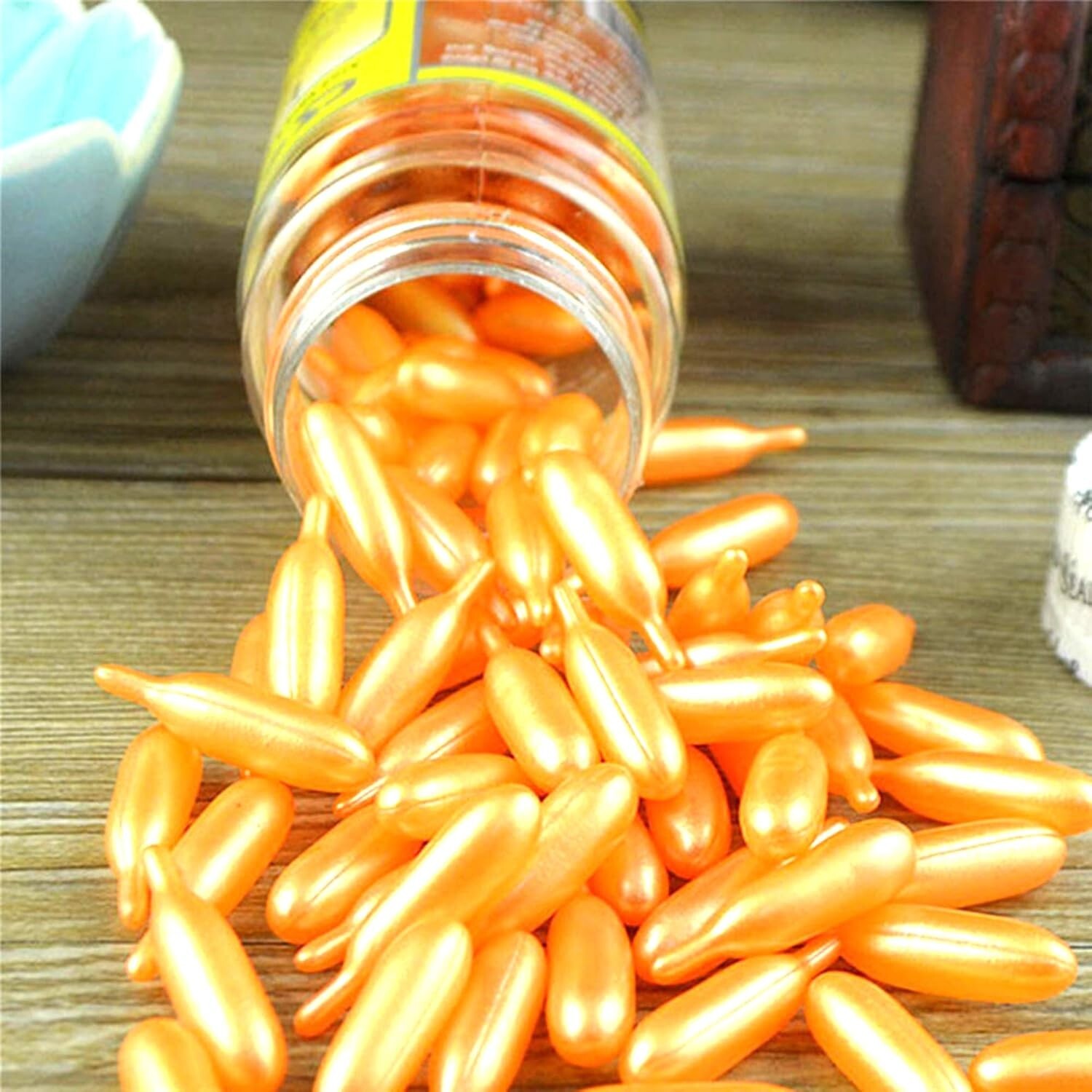 Skin Glow Vitamin E Anti Wrinkle Serum Spot Acne gel cap Anti-aging Facial Oil