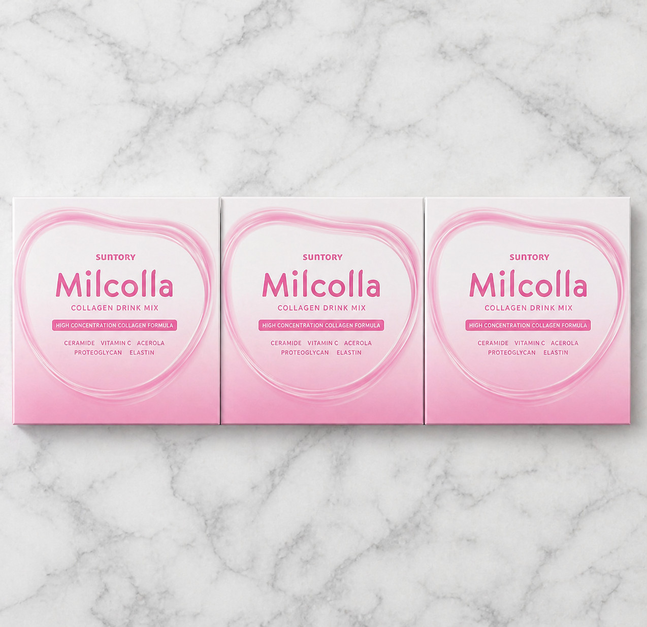 Suntory Milcolla Collagen powder (30days) x3 (=total 150days) Brand New