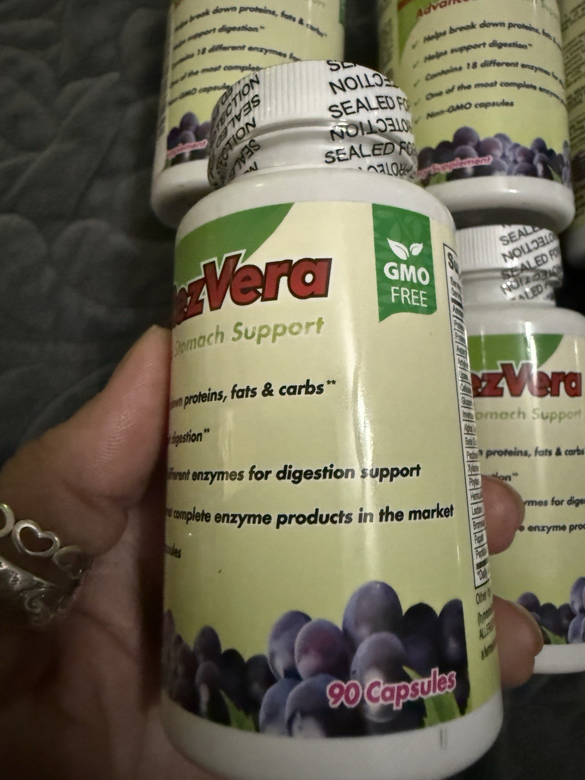RezVera #1 Best All Natural Digestive Supplement 90 Caps