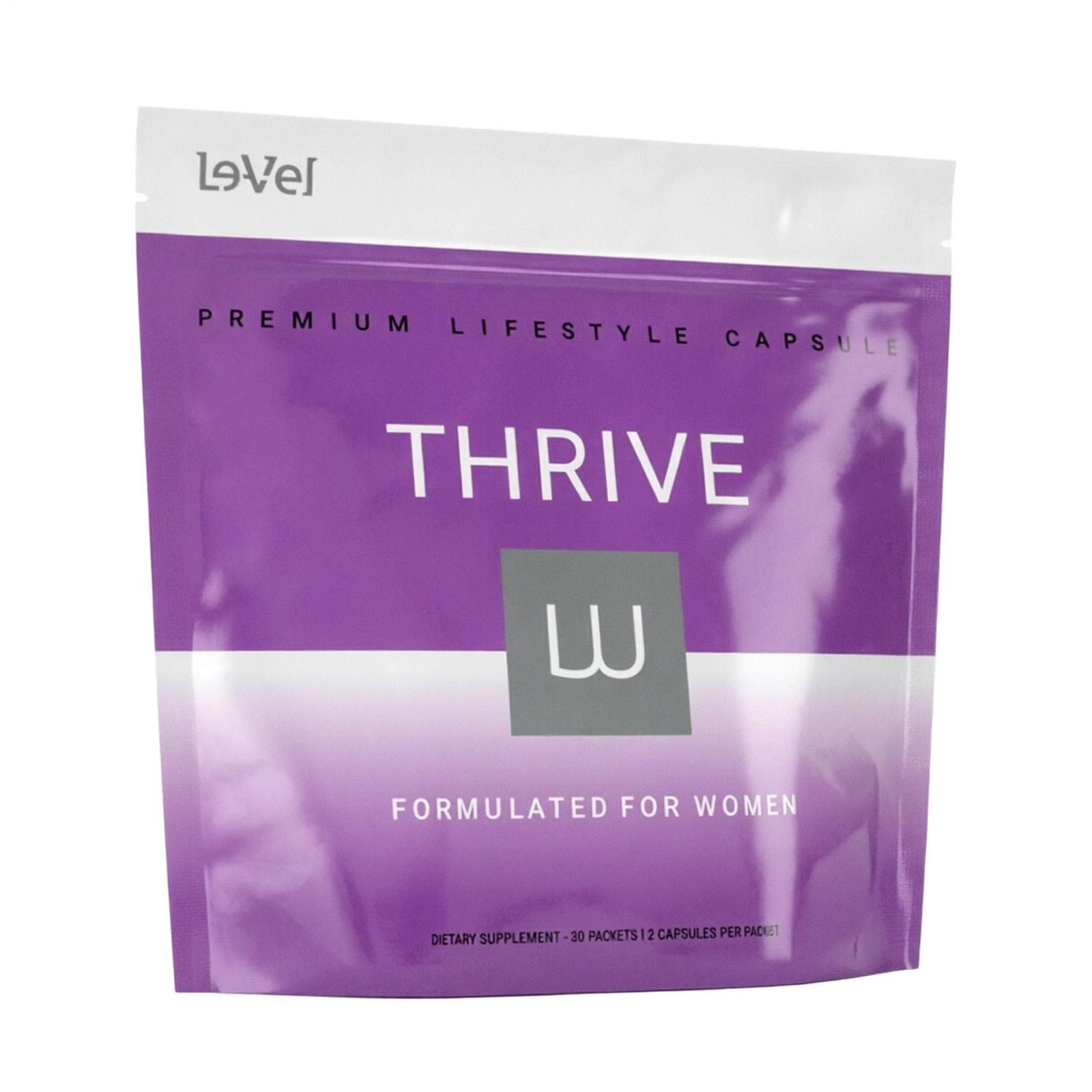 3 Pack Le-Vel Thrive Women Premium Lifestyle Capsules Total 180 Count Nutrient S