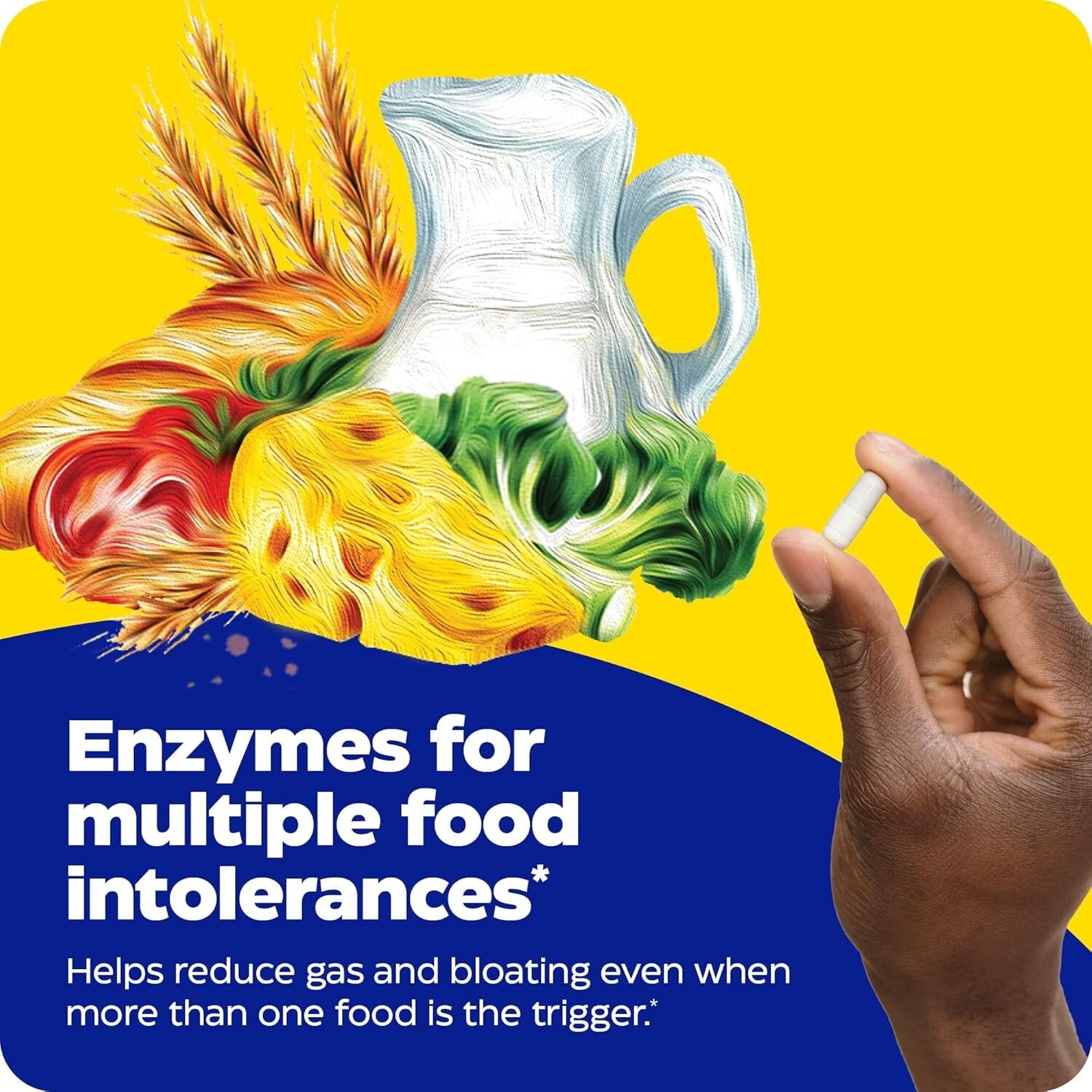 Enzymedica, Digest Spectrum, Enzymes for Multiple Food Intolerances, 240 Capsule