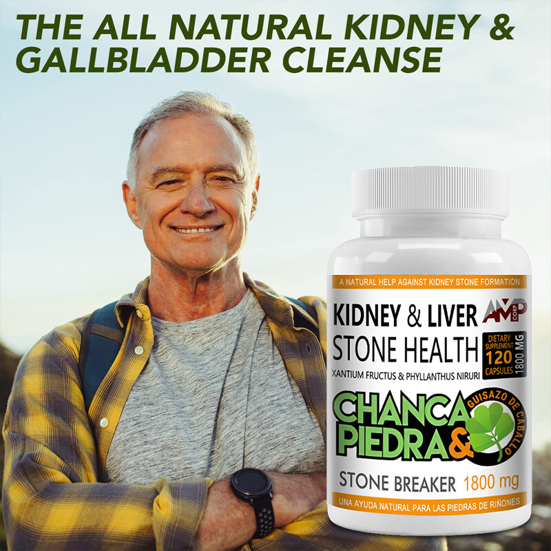 Kidney Detox,Natural Supplement Health Cleanse Kidney And Liver 30/60/120 Caps