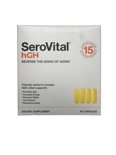 SeroVital REVERSE THE SIGNS OF AGING 84 Caps EXPIRES 01/26 – On Sale, $39.97