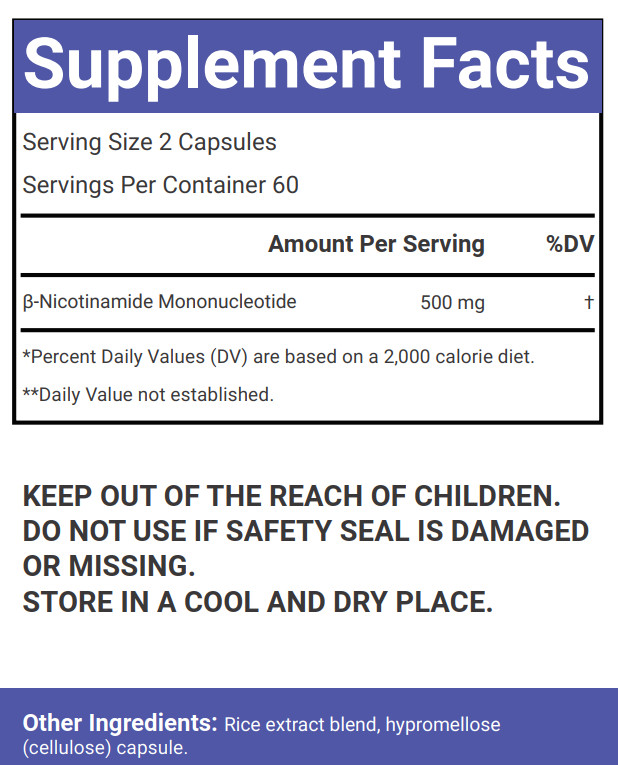 VitaCosmoX Niacinamide (Vitamin B3) 500mg, 120 Capsules Flush Free, Gluten Free