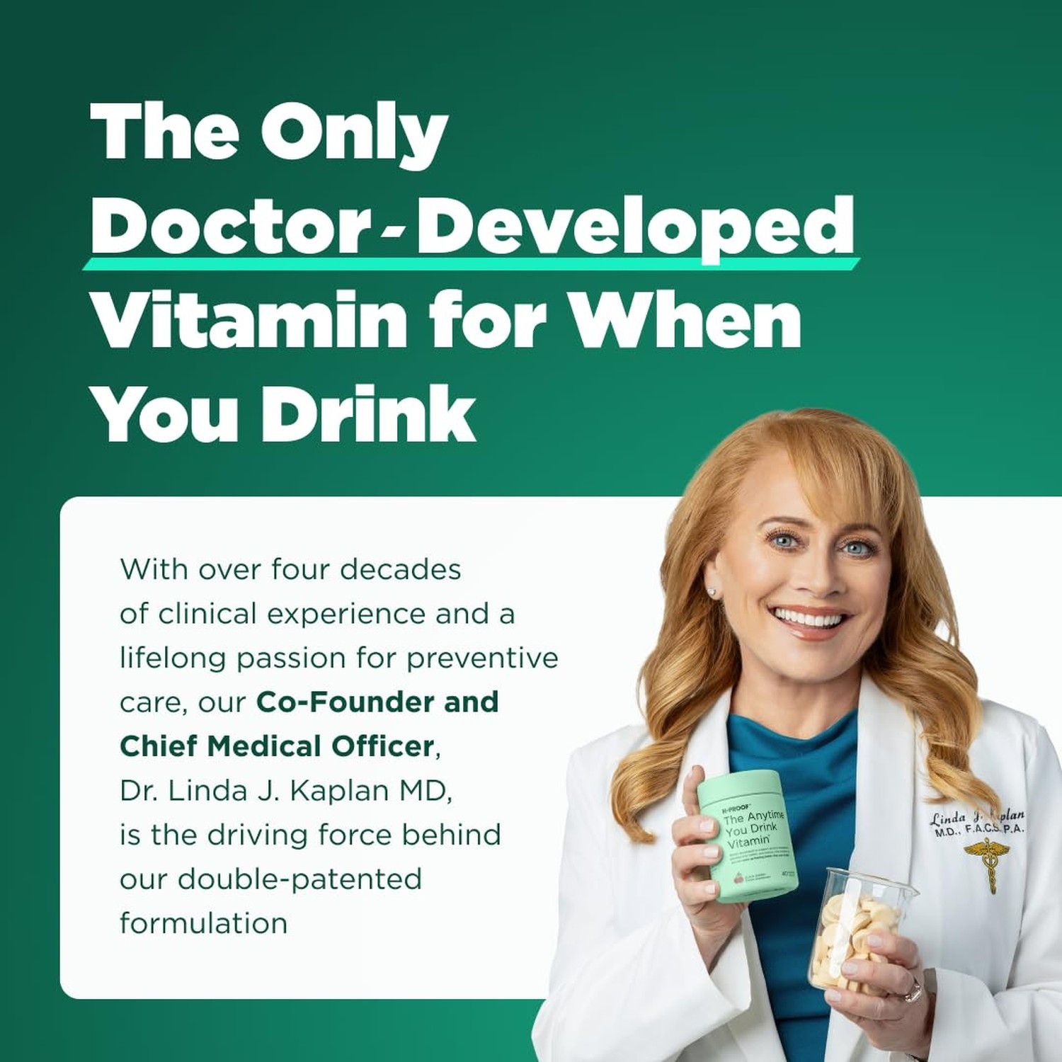 The Anytime You Drink Vitamin for Liver Health & Immunity Support with Electr…