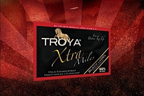 Troya Etiqueta Negra – Sexual Health for men. All in One Kit