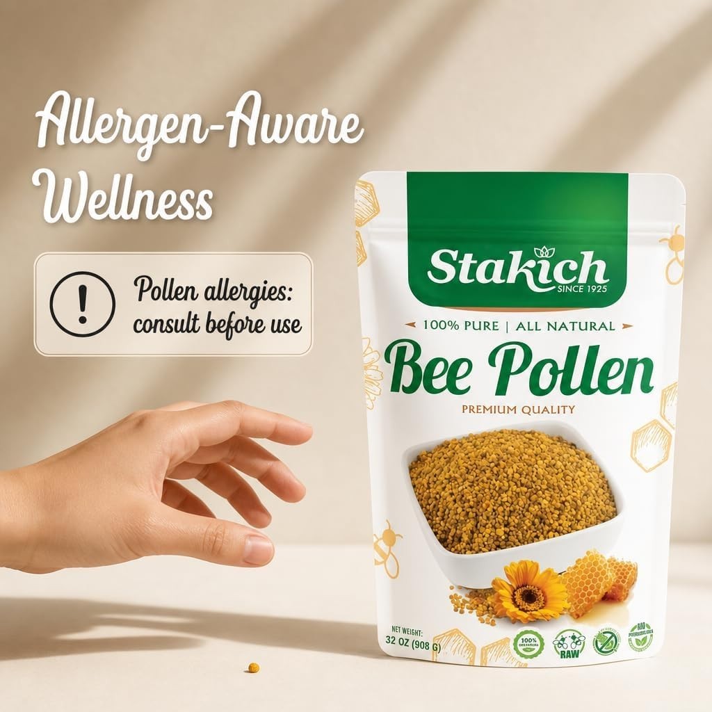 Energizing Bee Pollen Supplement