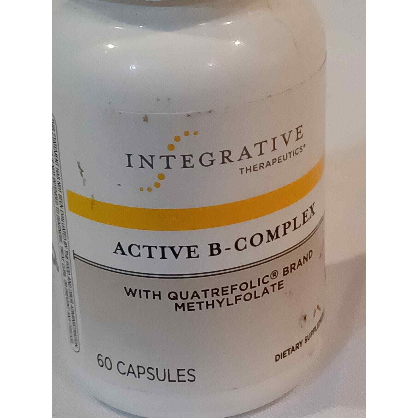 Active B Complex 60 vcaps By Integrative Therapeutics New sealed bottle 01/2024