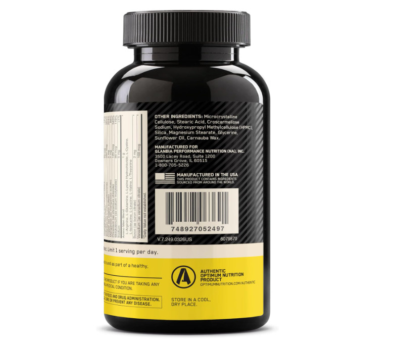 Optimum Nutrition Opti-men Daily Multivitamin Supplement – 240 Count
