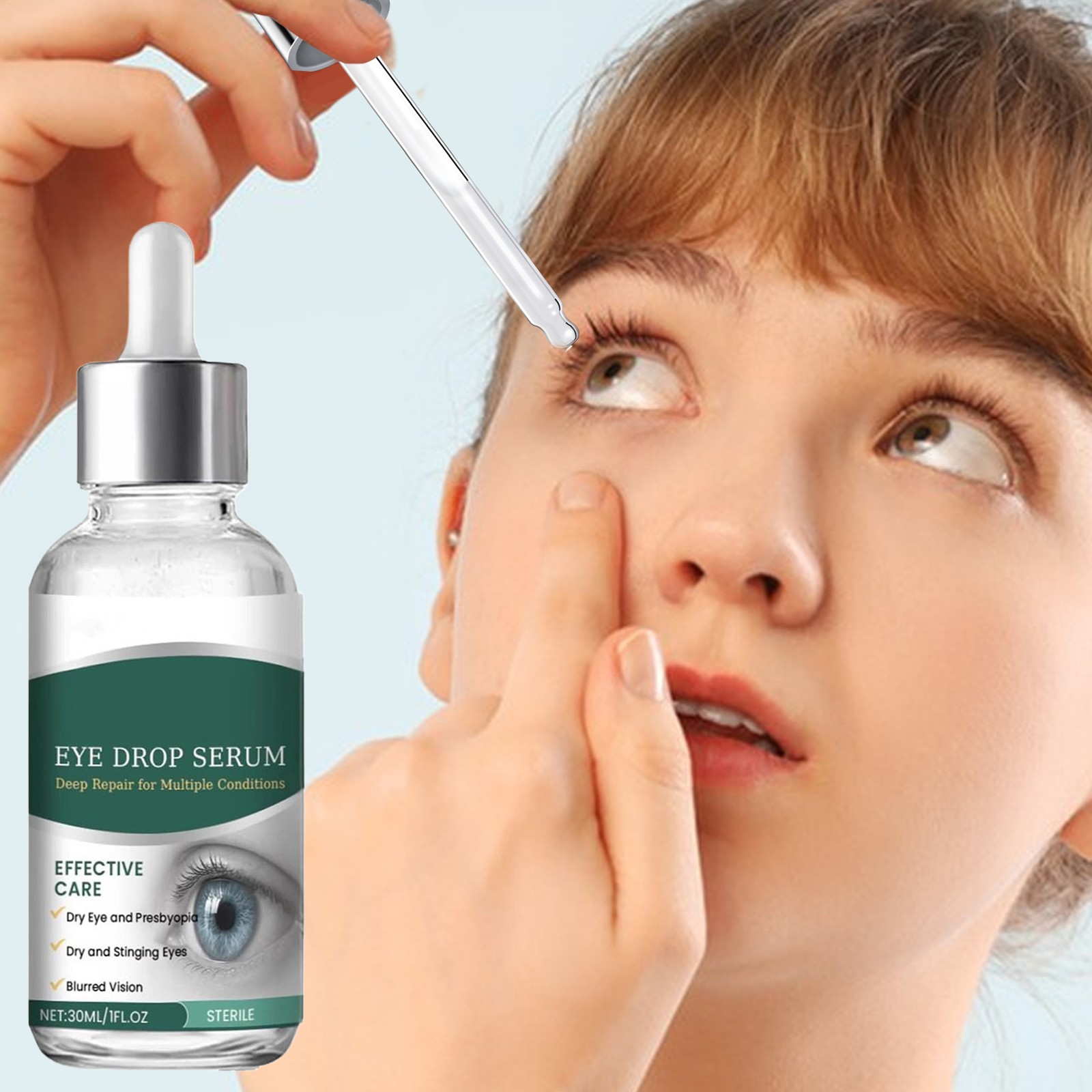 Eye Health Drops Nano Eye Drop Serum Dry Eyes Moisturizing Drops Relieve Fatigue