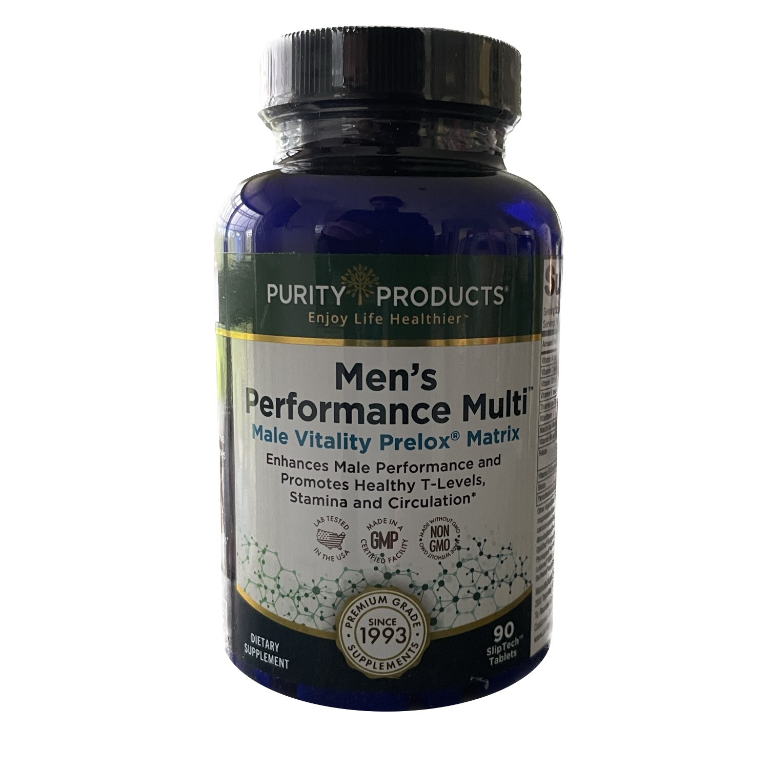 Purity Products Prelox Men’s Multi 90 Tab Male Performance Stamina Prostate