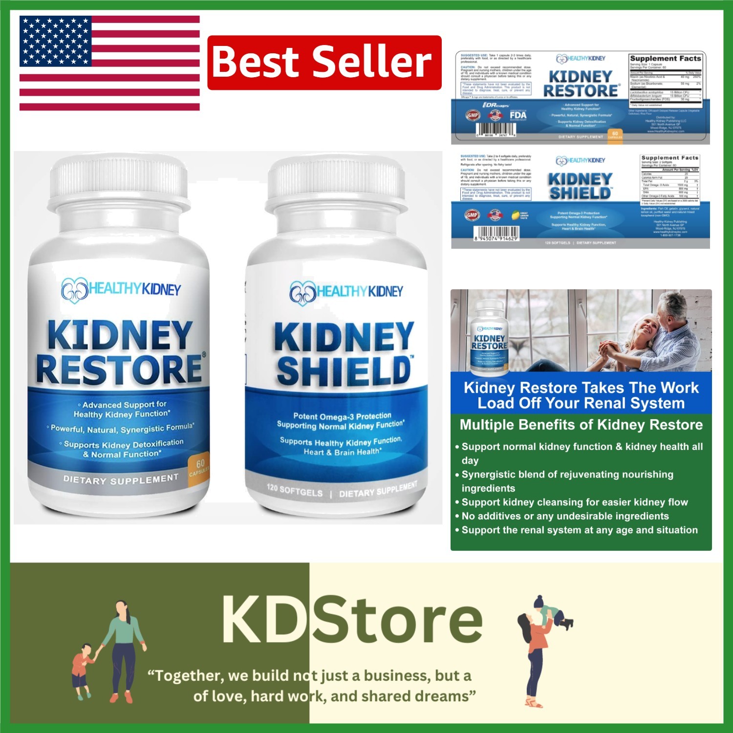 Kidney Shield 2-Pack: Complete Support for Kidney & Whole-Body Wellness
