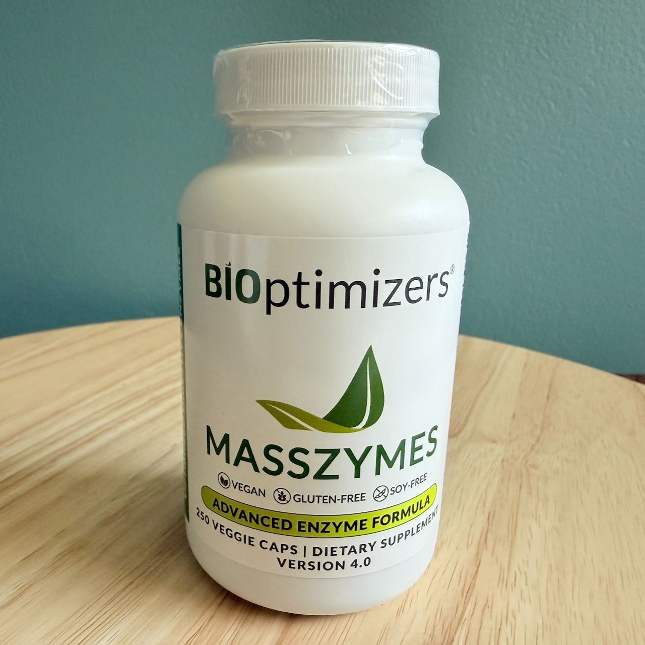 Bioptimizers Masszymes 250 Caps Advanced Proteolytic Enzyme 4.0 Version Exp 2025