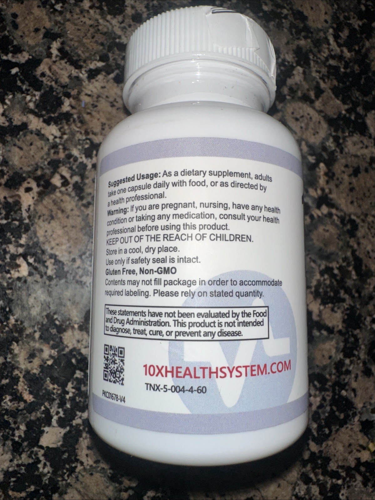 10X Health Optimize Methylated Multivitamin for Men & Women-Vitamins 06/2028