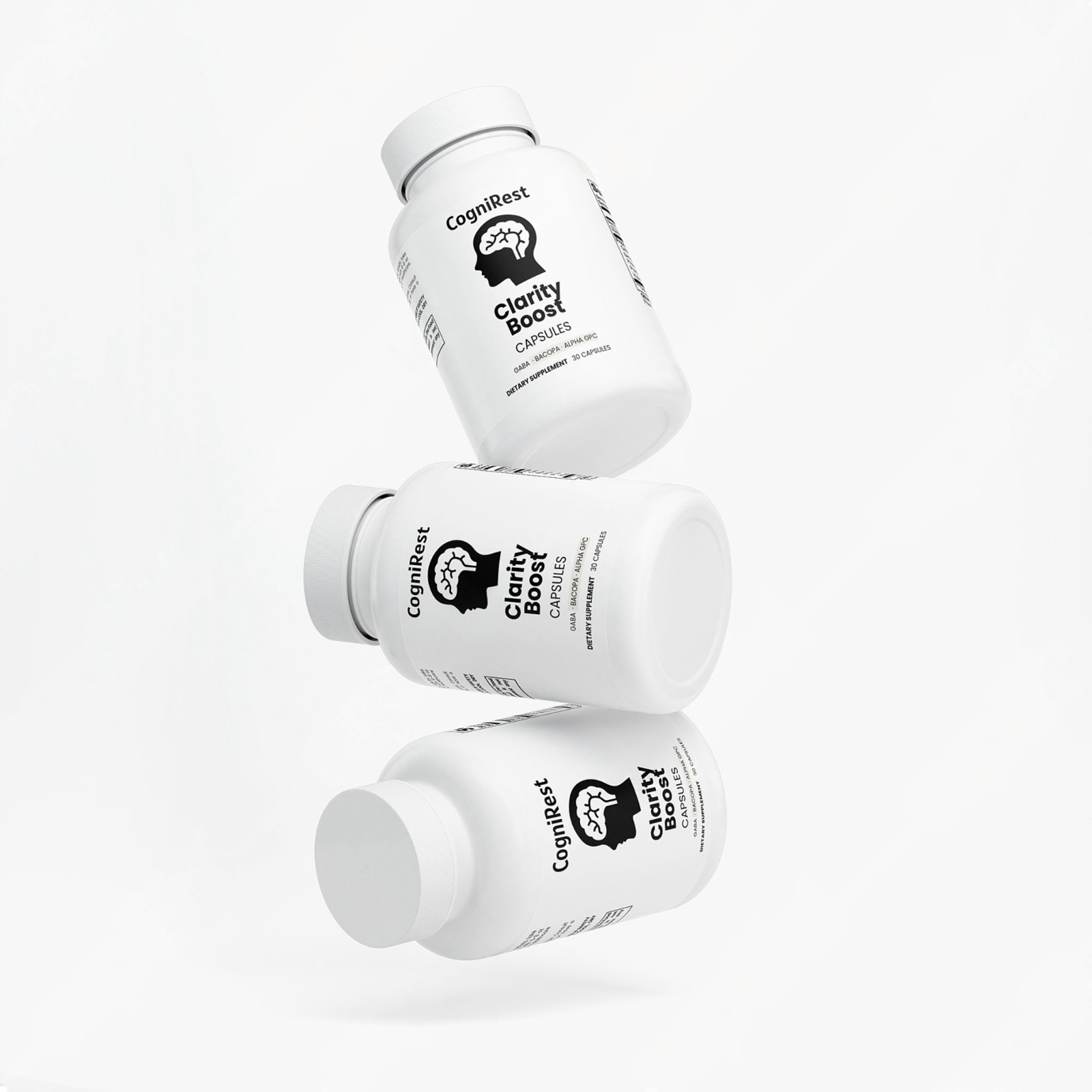 Clarity Boost Cognitive Support Focus & Mental Clarity Alpha GPC 30 Capsules