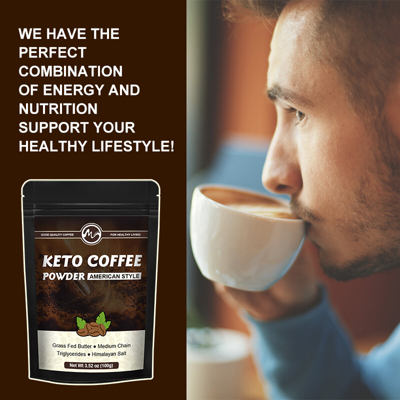 50g Keto Coffee Powder – Weight Loss Burn Fat Soft Drinks Appetite Suppressant