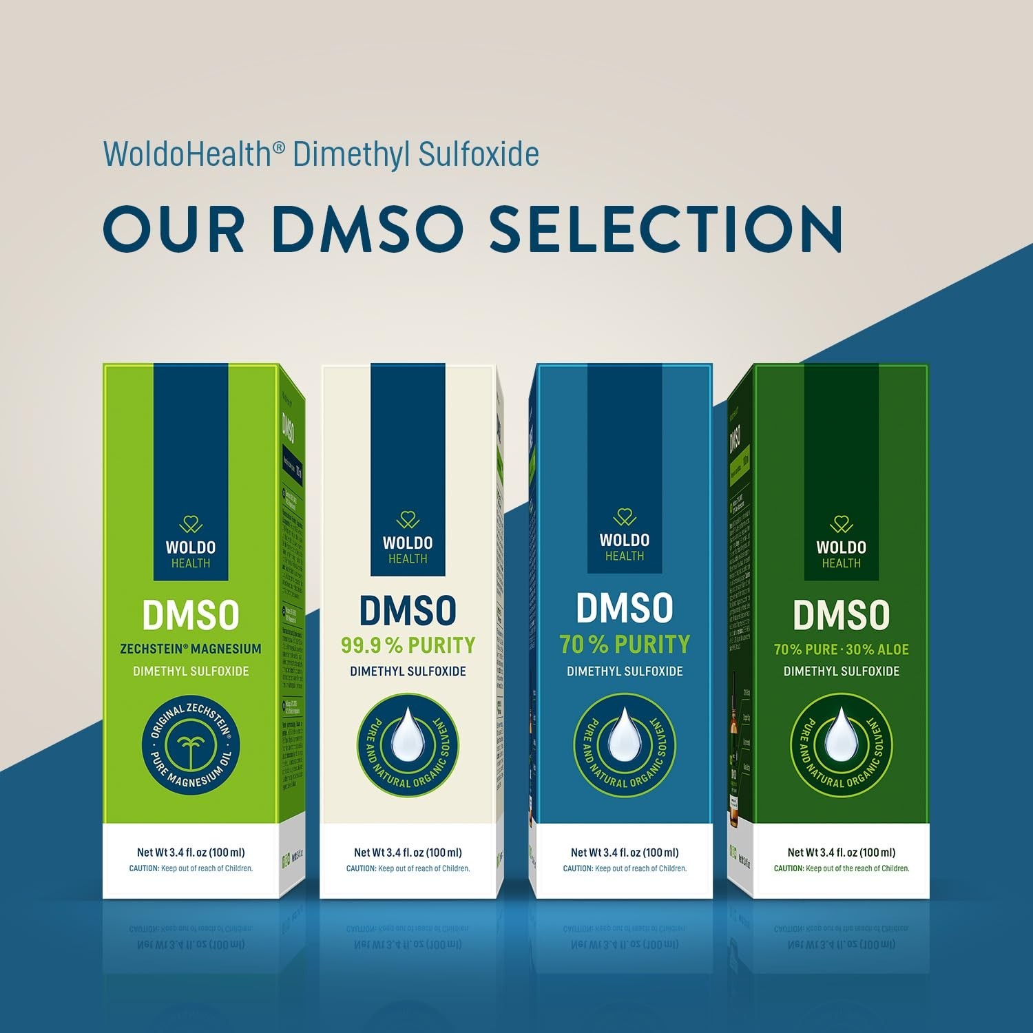99.9% Pure DMSO Liquid – FT-IR Verified, Low Odor, 3.38 fl. oz in Glass Dropper