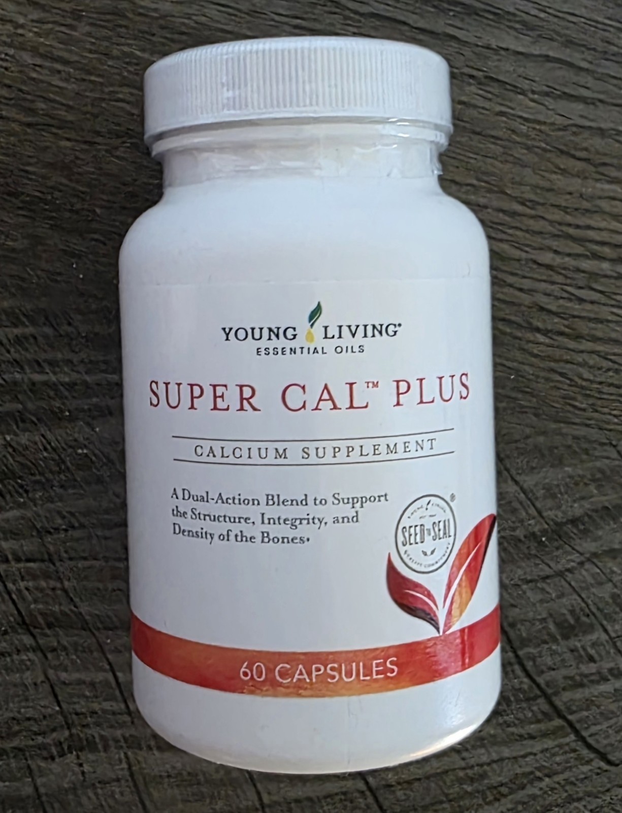 Young Living Essential Oils Super Cal Plus Calcium Supplement 60 Capsules