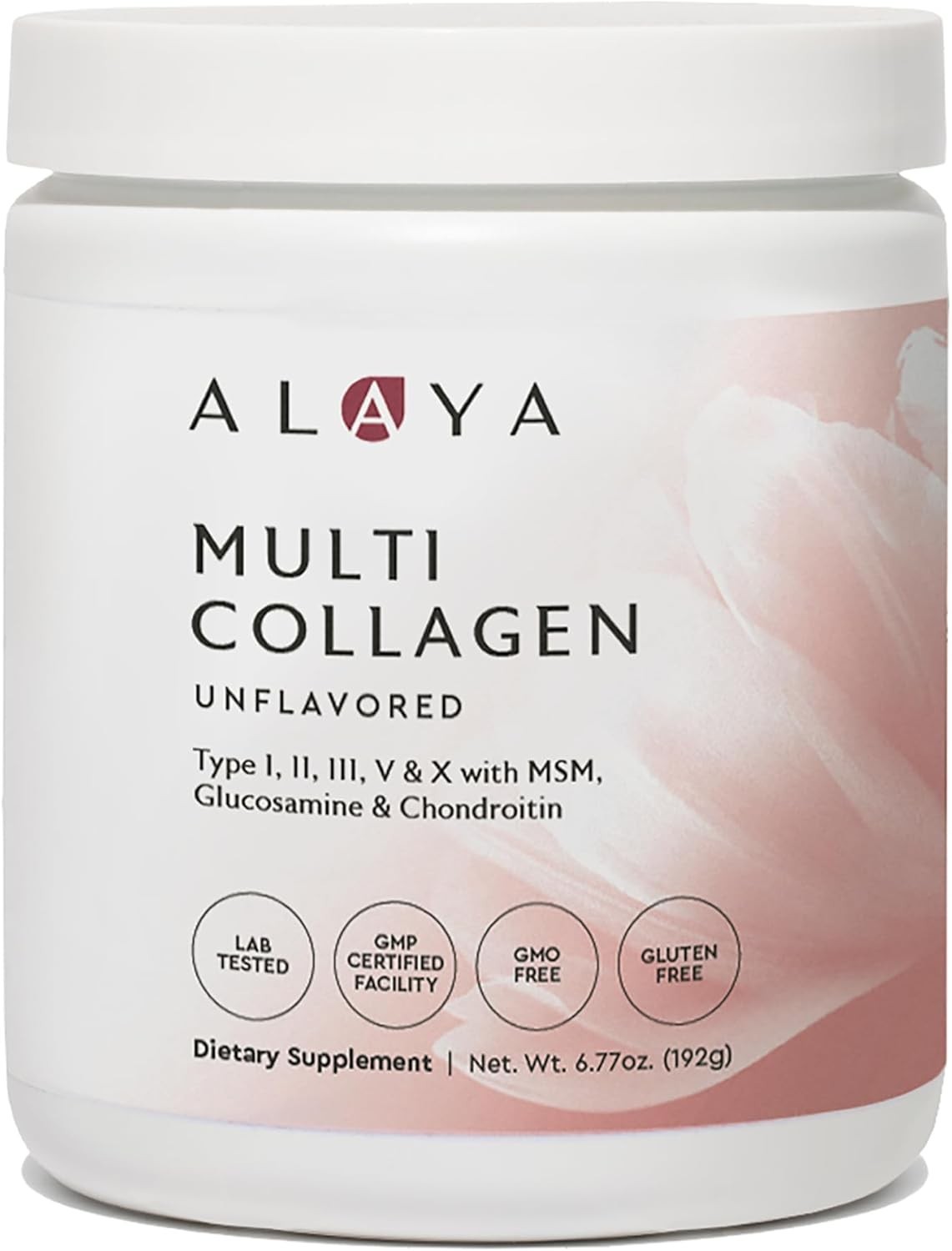 Alaya Multi Collagen Powder – Type I, II, III, V, X Hydrolyzed Collagen Peptide