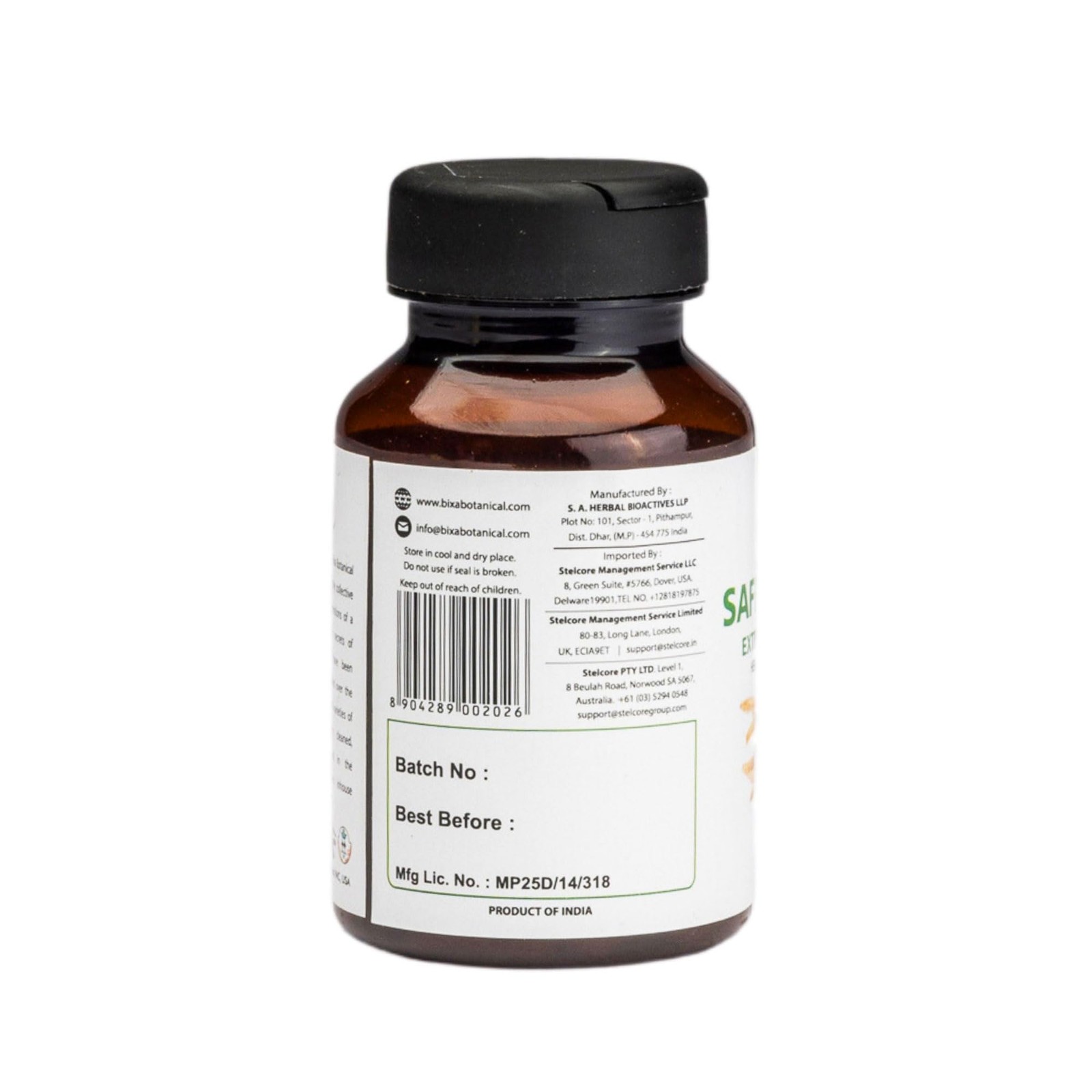 bixa BOTANICAL Safed Musli Capsules for Men | Safed Musli Extract | Ayurvedic…