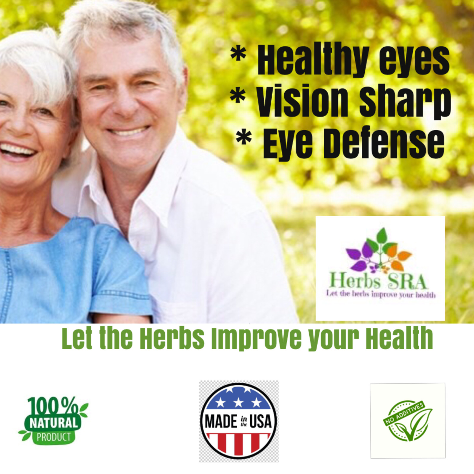 EYE SUPPLEMNET,120 Capsules, Vision Health, Glaucoma, Cataracts, Dry Eye Formula