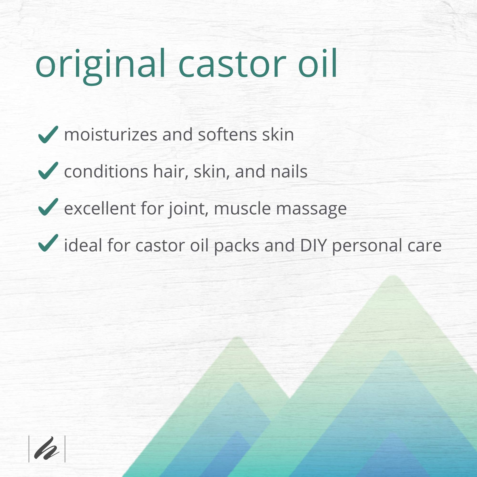 32 Fl Oz Home Health Original Castor Oil for Hair Skin and DIY Care